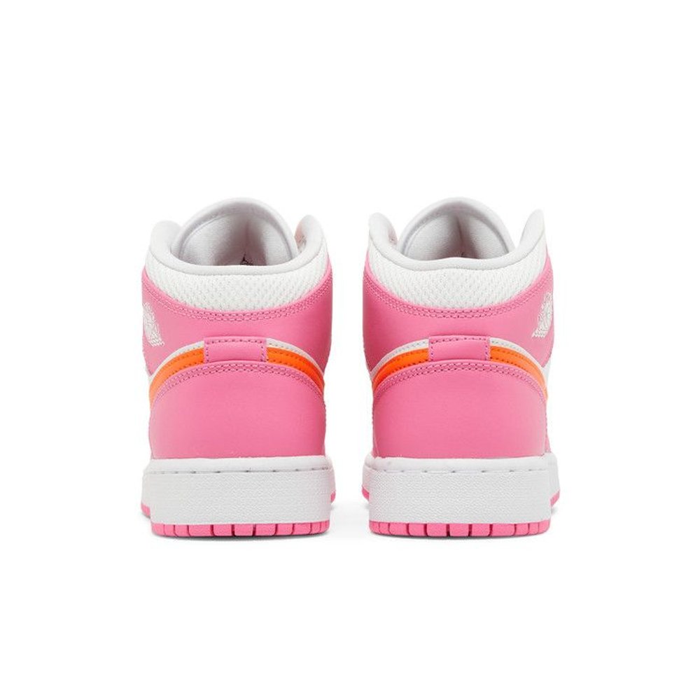 Air Jordan 1 Mid Pinksicle Orange (GS)