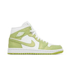Air Jordan 1 Mid SE Green Python – boční pohled | Purekickz