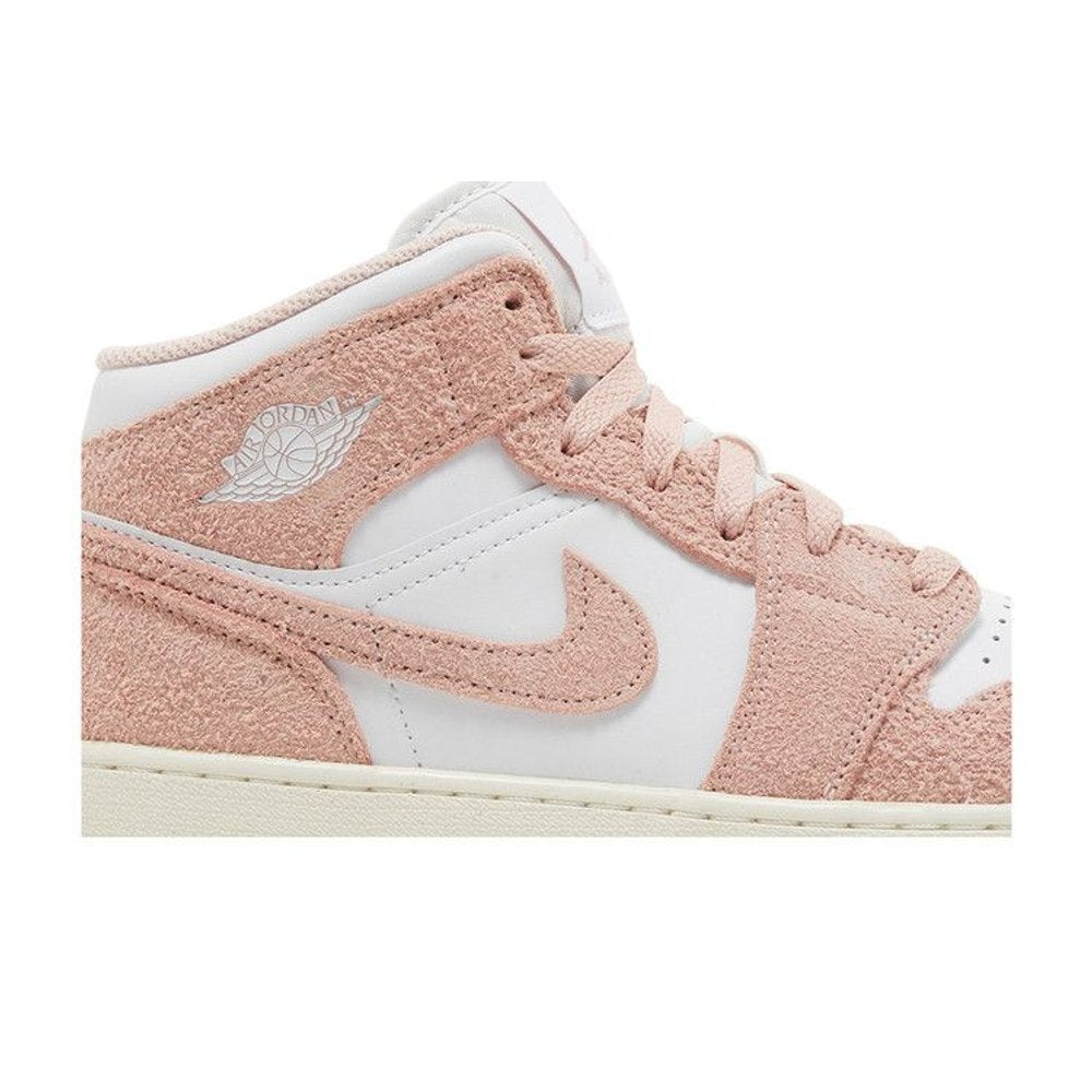 Air Jordan 1 Mid SE GS 'Legend Pink' – detail | Purekickz