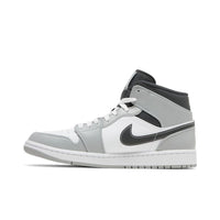 Air Jordan 1 Mid Smoke Grey Anthracite – hlavní pohled | Purekickz