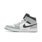 Air Jordan 1 Mid Smoke Grey Anthracite – hlavní pohled | Purekickz
