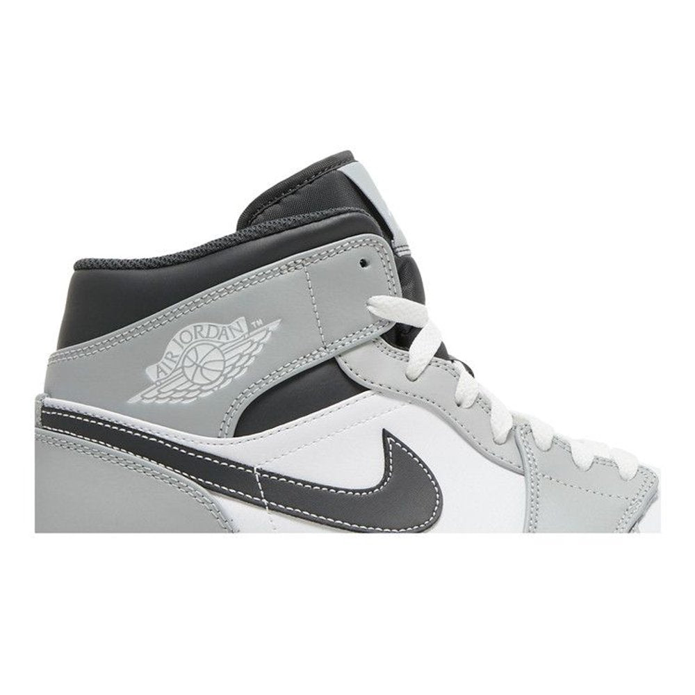 Air Jordan 1 Mid Smoke Grey Anthracite – detail | Purekickz