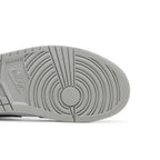 Air Jordan 1 Mid Smoke Grey Anthracite – pohled shora | Purekickz