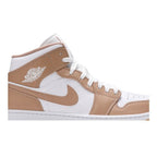 Air Jordan 1 Mid Tan Gum – detail | Purekickz