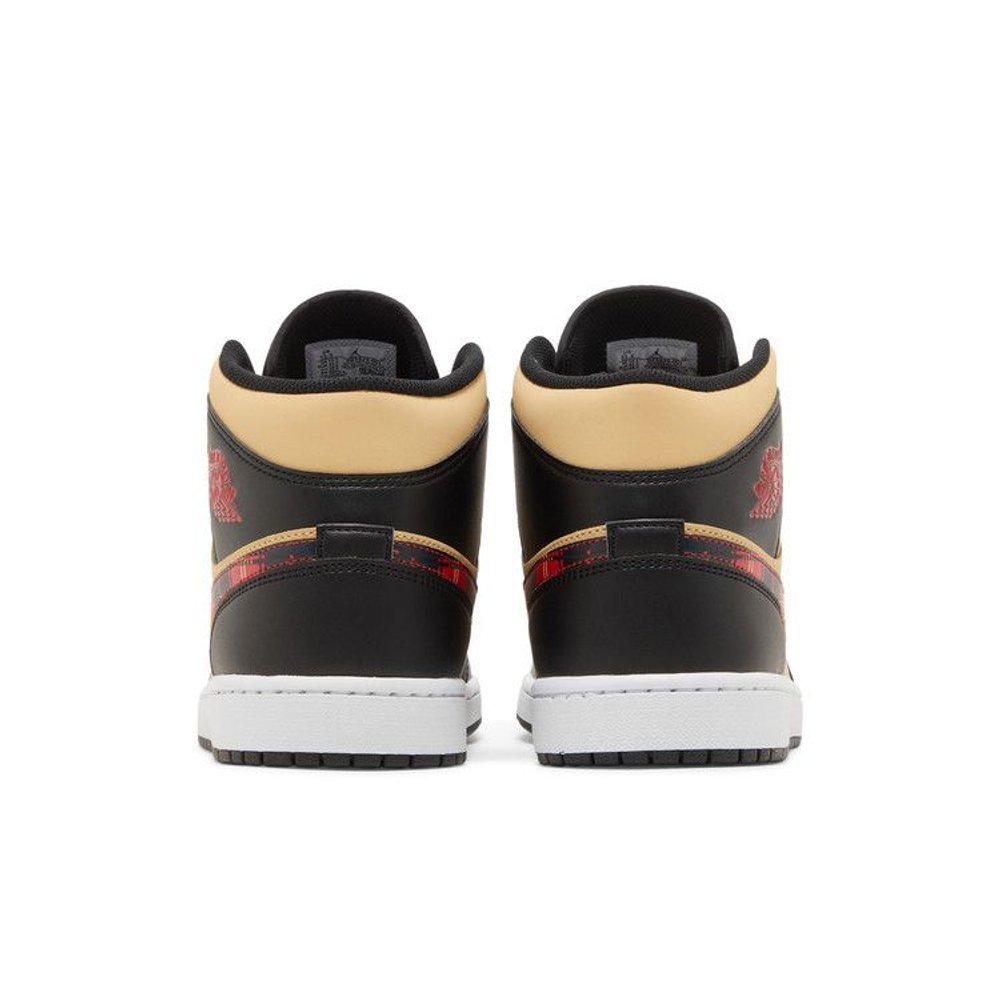 Air Jordan 1 Mid Tartan Swoosh