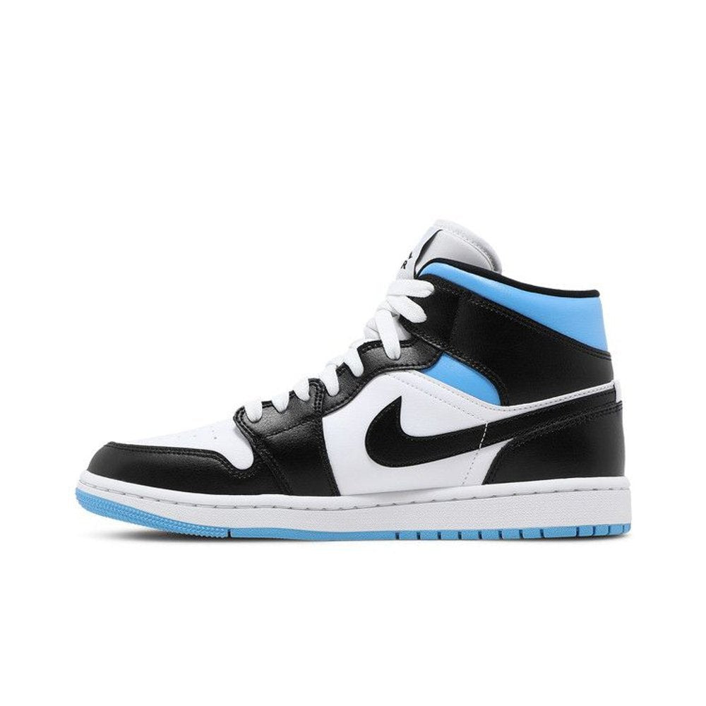 Air Jordan 1 Mid University Blue – hlavní pohled | Purekickz