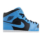 Air Jordan 1 Mid University Blue – detail | Purekickz