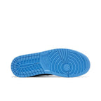 Air Jordan 1 Mid University Blue – zadní pohled | Purekickz