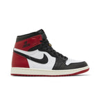 Air Jordan 1 Retro High OG 'Black Toe Reimagined' – boční pohled | Purekickz