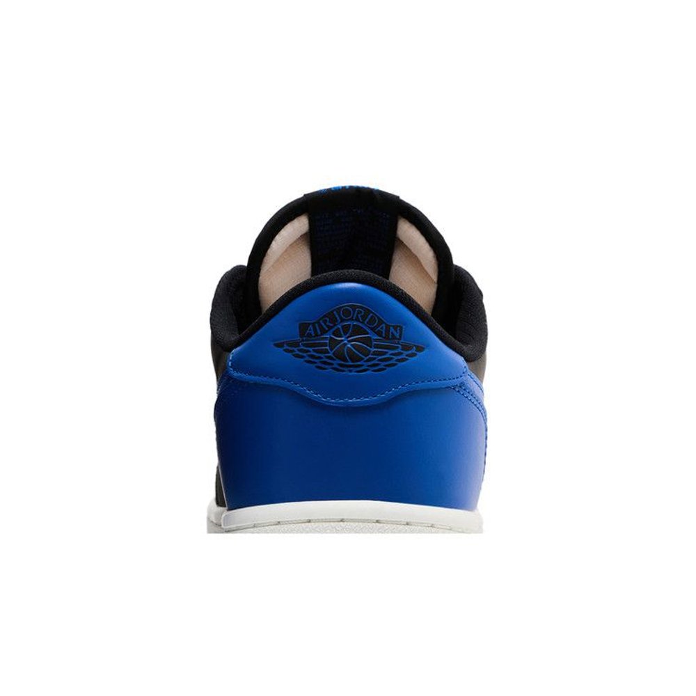 Jordan 1 Retro Low '85 Royal – detail materiálu | Purekickz