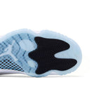 Air Jordan 11 Retro 'Legend Blue / Columbia' 2024 – pohled shora | Purekickz