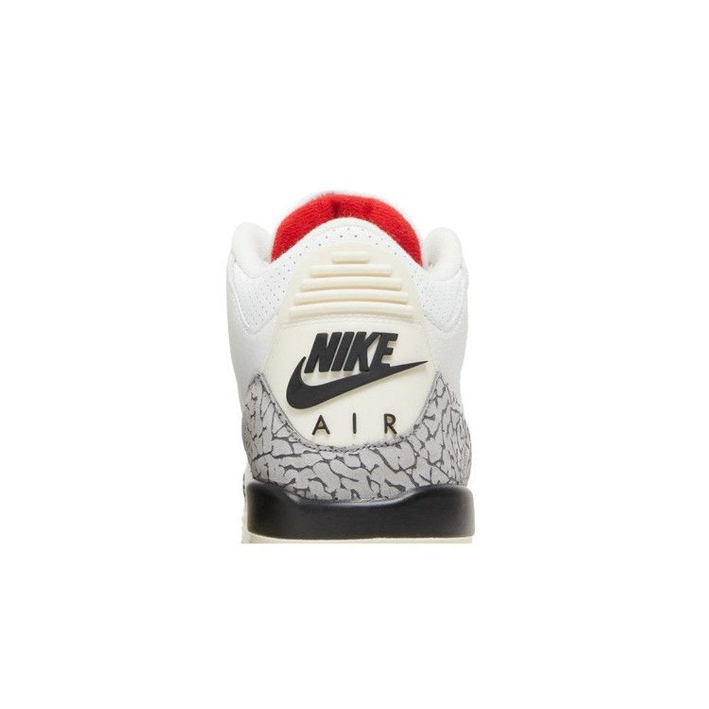 Air Jordan 3 Retro White Cement Reimagined (GS) – detail materiálu | Purekickz