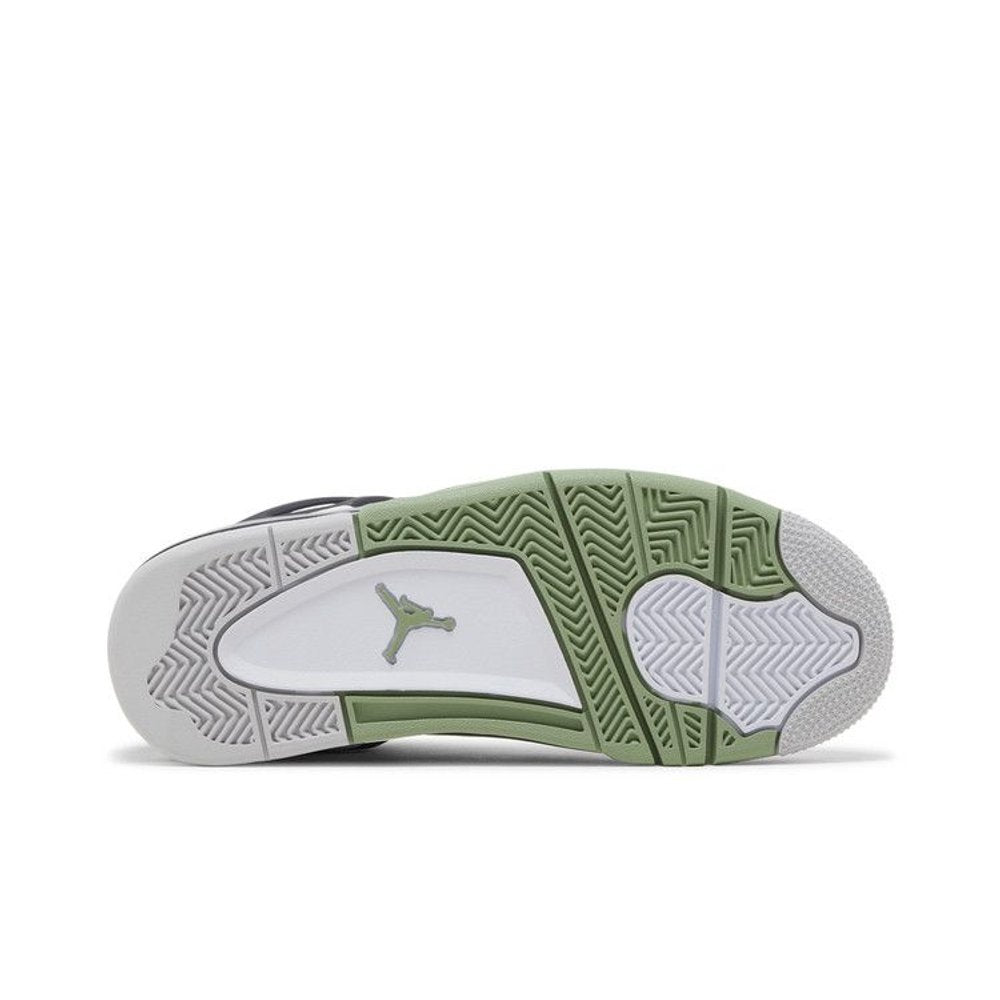Air Jordan 4 Retro Seafoam (W) – zadní pohled | Purekickz