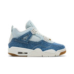 Air Jordan 4 Retro TEX 'Worn Blue Denim' – boční pohled | Purekickz