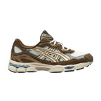 ASICS Gel-NYC Brown White Blue – boční pohled | Purekickz