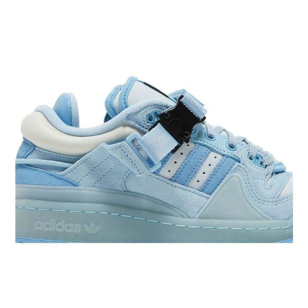 Bad Bunny x adidas Forum Buckle Low Big Kid 'Blue Tint' – detail | Purekickz