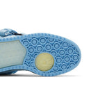 Bad Bunny x adidas Forum Buckle Low Big Kid 'Blue Tint' – pohled shora | Purekickz