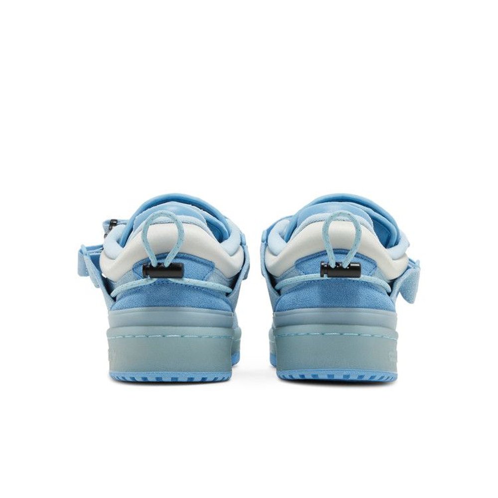 Bad Bunny x adidas Forum Buckle Low Big Kid 'Blue Tint' – podrážka | Purekickz