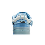Bad Bunny x adidas Forum Buckle Low Big Kid 'Blue Tint' – detail materiálu | Purekickz