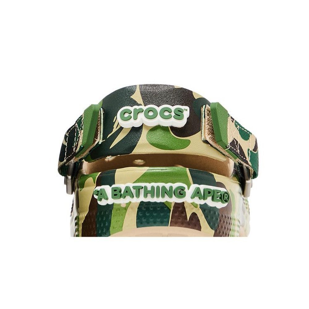 BAPE x Crocs Classic Clog ABC Camo - Green