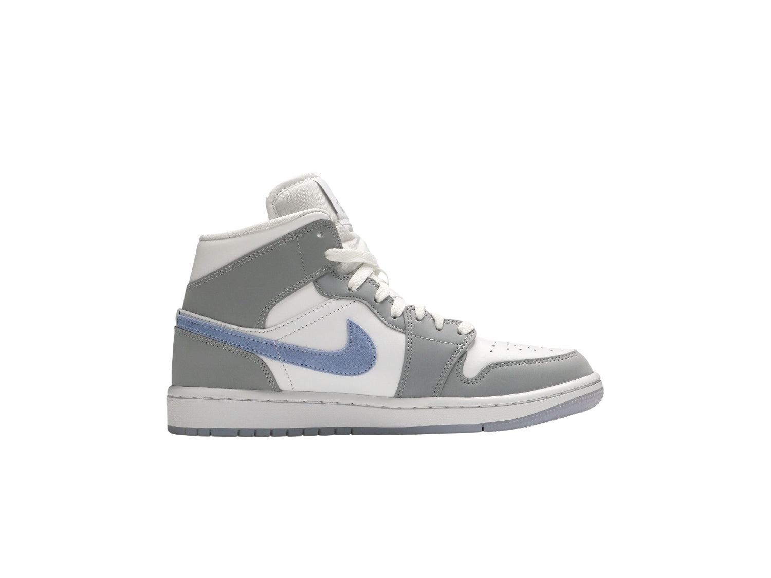 Jordan 1 Mid Wolf Grey Aluminum
