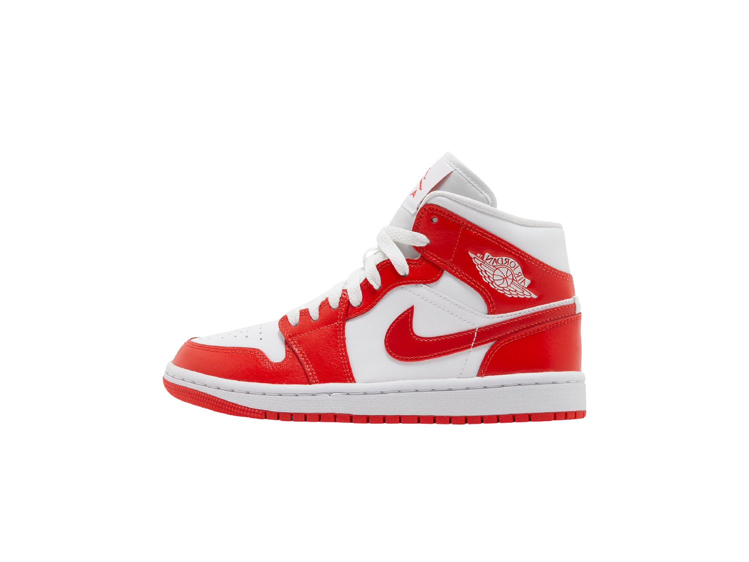 Air Jordan 1 Mid Habanero Red