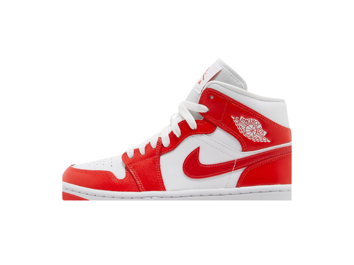 Air Jordan 1 Mid Habanero Red
