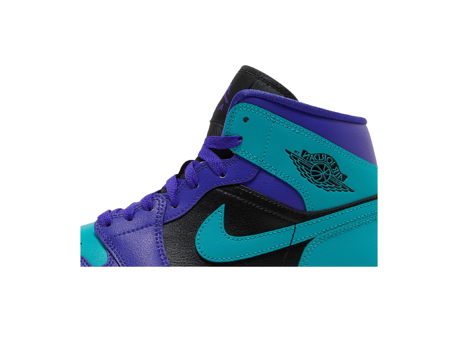 Air Jordan 1 Mid Black Grape
