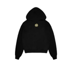 Broken Planet Moon Phases Hoodie Midnight Black – hlavní pohled | Purekickz