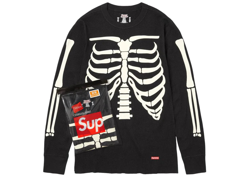 Supreme Hanes Bones Thermal Crew FW25
