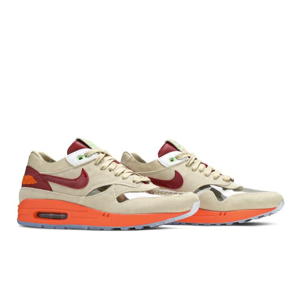 CLOT x Nike Air Max 1 'Kiss of Death' 2021 – lifestyle foto | Purekickz