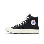 Converse Chuck Taylor All Star 70 Hi Comme des Garcons PLAY Black – hlavní pohled | Purekickz
