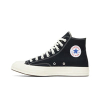Converse Chuck Taylor All Star 70 Hi Comme des Garcons PLAY Black – hlavní pohled | Purekickz