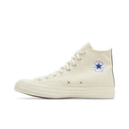 Converse Chuck Taylor All Star 70 Hi Comme des Garcons PLAY White – hlavní pohled | Purekickz