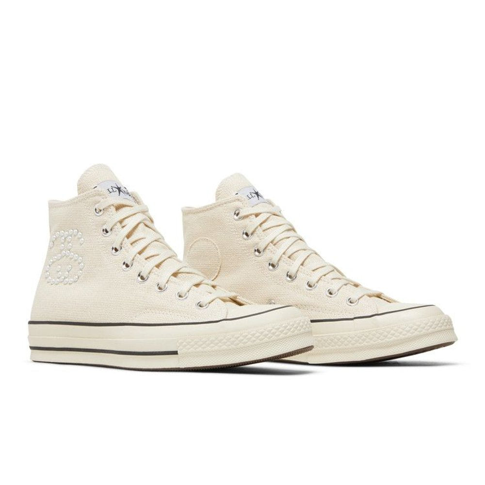Converse Chuck Taylor All Star 70 Hi Stussy Fossil Pearl – lifestyle foto | Purekickz