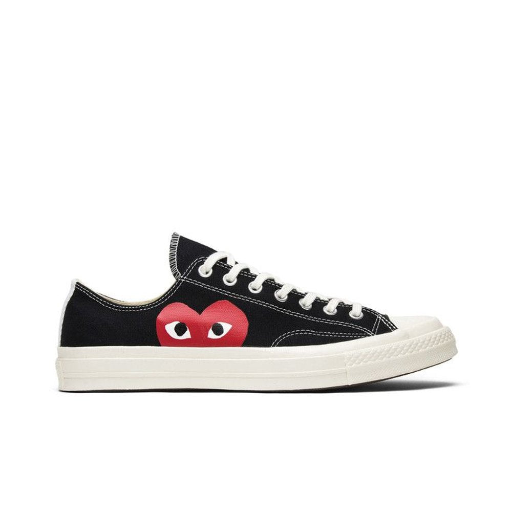 Converse Chuck Taylor All Star 70 Ox Comme des Garcons PLAY Black – boční pohled | Purekickz