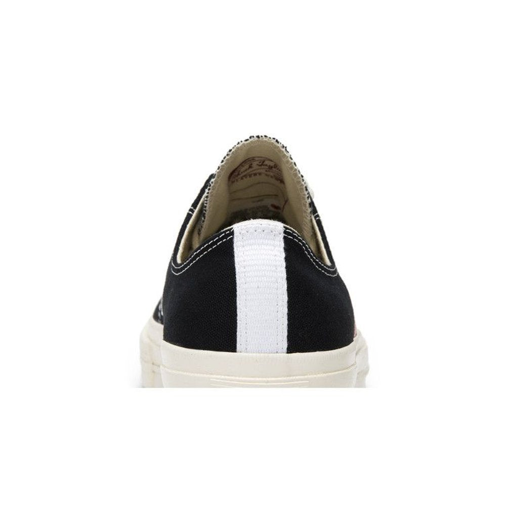 Converse Chuck Taylor All Star 70 Ox Comme des Garcons PLAY Black – detail materiálu | Purekickz