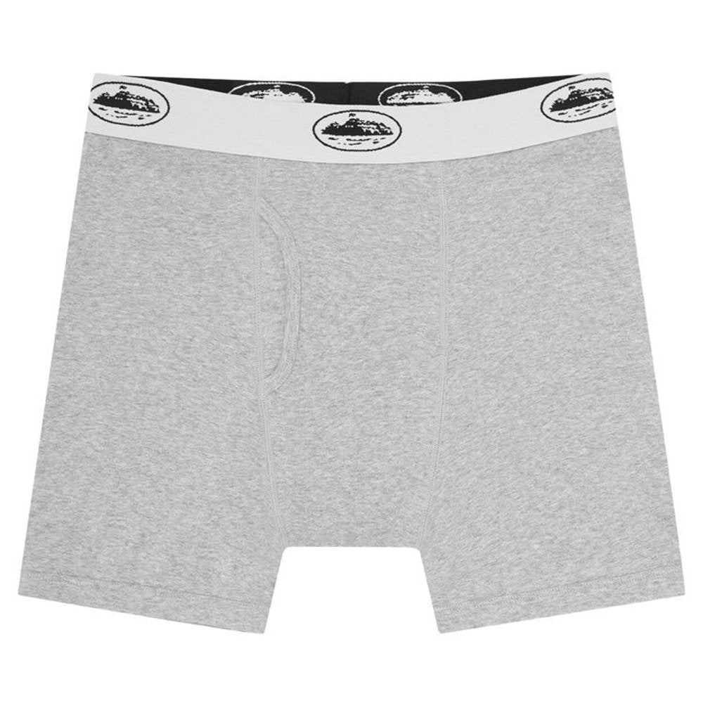Corteiz Alcatraz Boxers (3 Pack) Grey – hlavní pohled | Purekickz