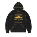 Corteiz Alcatraz Contrast Hoodie Black/Yellow – hlavní pohled | Purekickz
