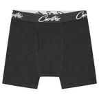 Corteiz Allstarz Boxers (3 Pack) Black – boční pohled | Purekickz