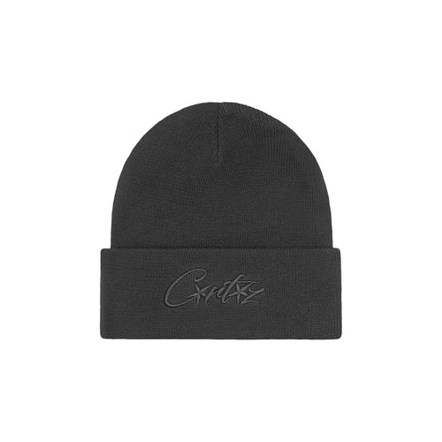 Corteiz Allstarz Folded Beanie Black – hlavní pohled | Purekickz