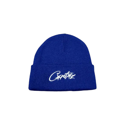 Corteiz Allstarz Folded Beanie Blue – hlavní pohled | Purekickz