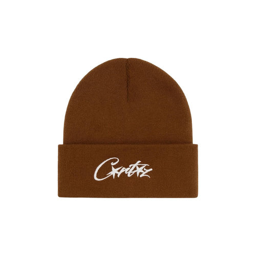 Corteiz Allstarz Folded Beanie Brown – hlavní pohled | Purekickz