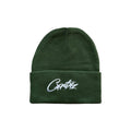 Corteiz Allstarz Folded Beanie Green