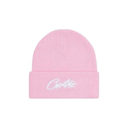 Corteiz Allstarz Folded Beanie Pink – hlavní pohled | Purekickz