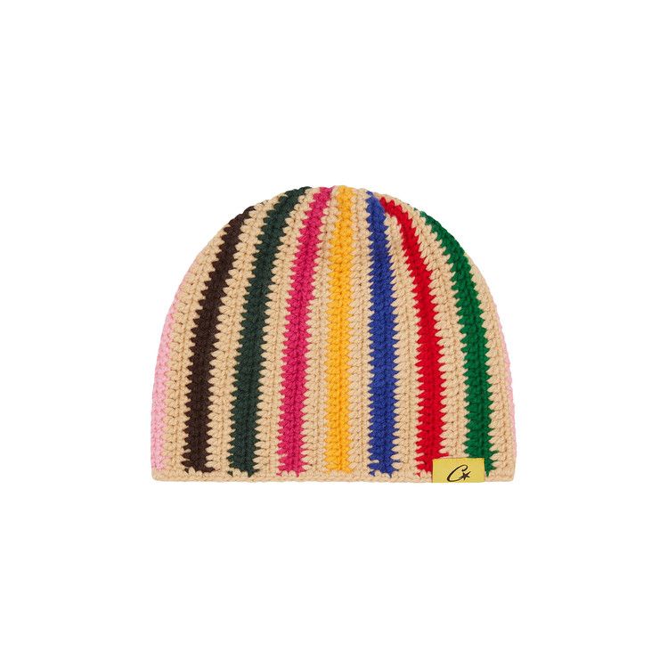 Corteiz Big Crochet Beanie Multicolor – hlavní pohled | Purekickz