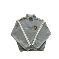 Corteiz Boca Fleece Quarter Zip Long Sleeve Grey – hlavní pohled | Purekickz