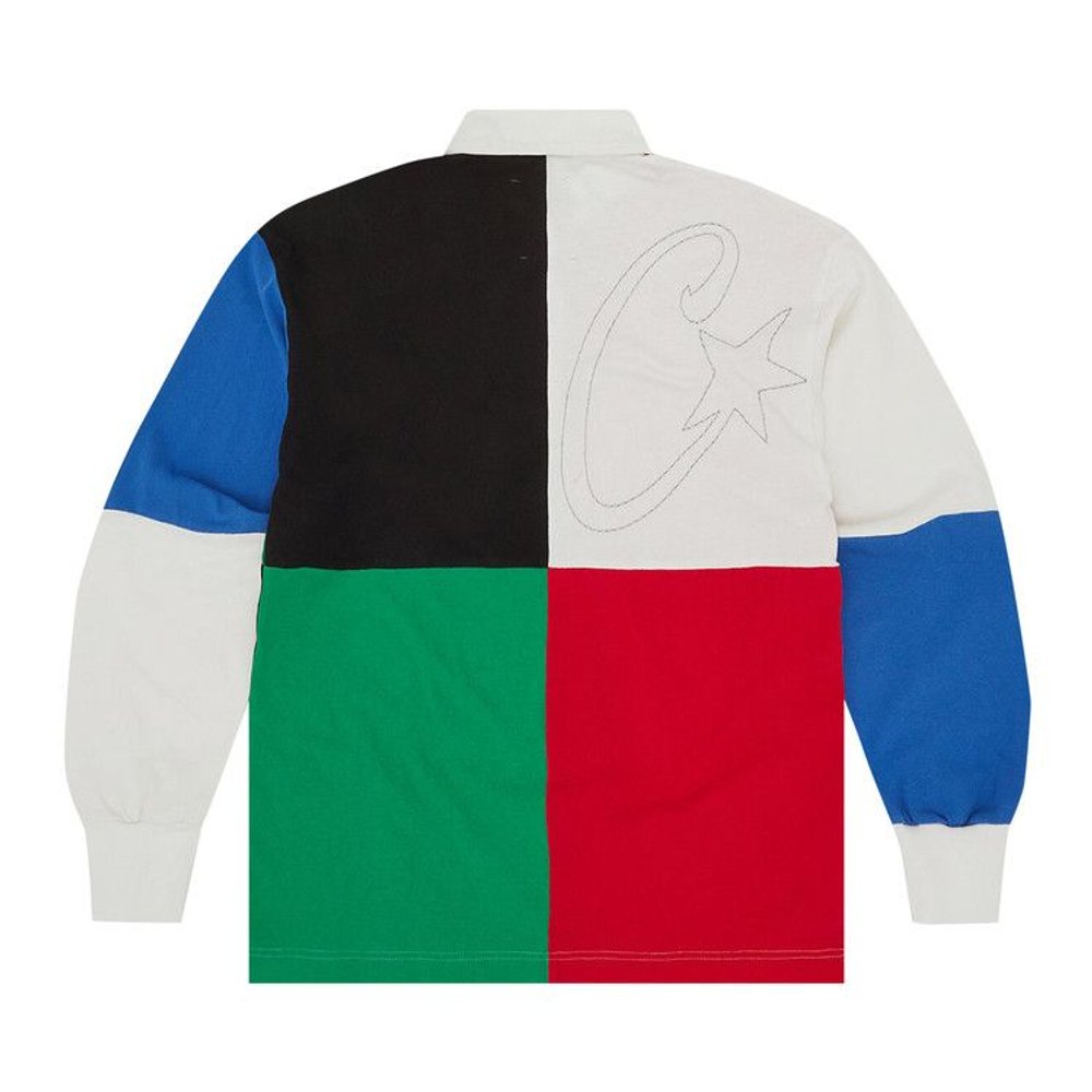 Corteiz C-Star Rugby Shirt Multicolor – boční pohled | Purekickz