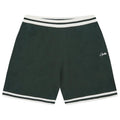 Corteiz Deala Knit Shorts Forest Green – hlavní pohled | Purekickz