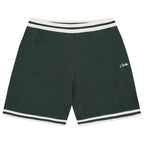 Corteiz Deala Knit Shorts Forest Green – hlavní pohled | Purekickz